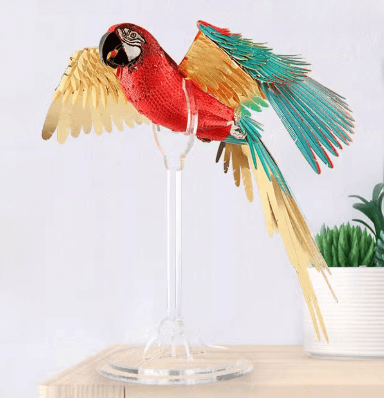 プレミアムシリ ーズ ジュビリーコンゴウ オウム 3Dメタルモデルキット - ビルディングブロック
