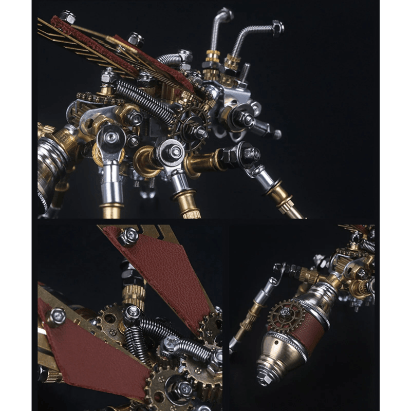 金属メカアリ3D DIY機械組み立てモデルキット - ビルディングブロック