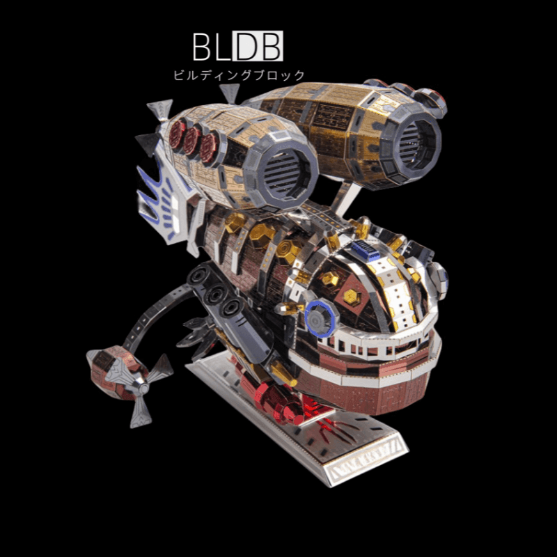 メタルモデルキット クジラベース 3Dパズル 大人用 DIYチャレンジ 3Dメタルパズル 頭の体操 アートクラフトギフト ティーンズ向け - ビルディングブロック