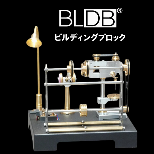 真鍮ボイラーと単気筒蒸気エンジンを組み合わせたRETROL SE-03
