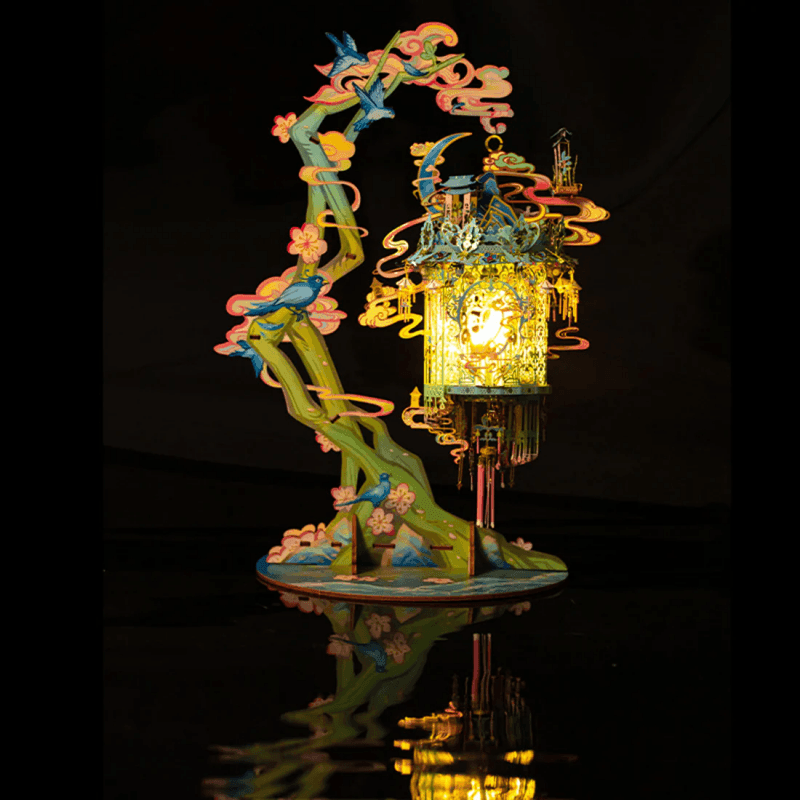 251PCS+ 3Dメタルモデル 優雅なカササギ 組立キット - ビルディングブロック