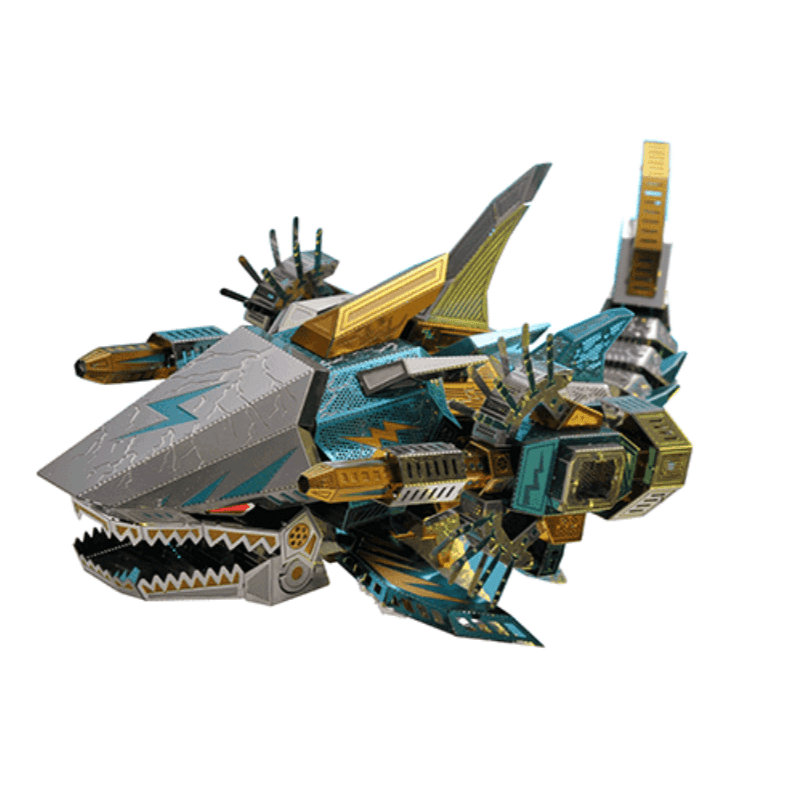 大人向けの123ピース深海のトラサメメカニカルモデルキット - ビルディングブロック