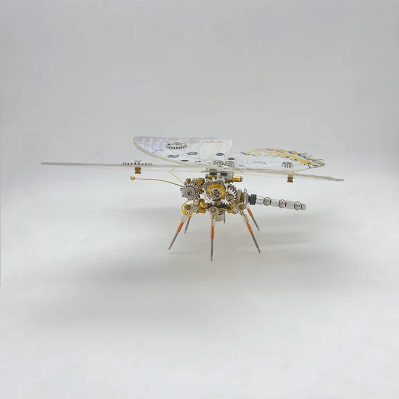 スチームパンクの蝶の宝石ナワブ スのメタルパズルモデルキット - ビルディングブロック
