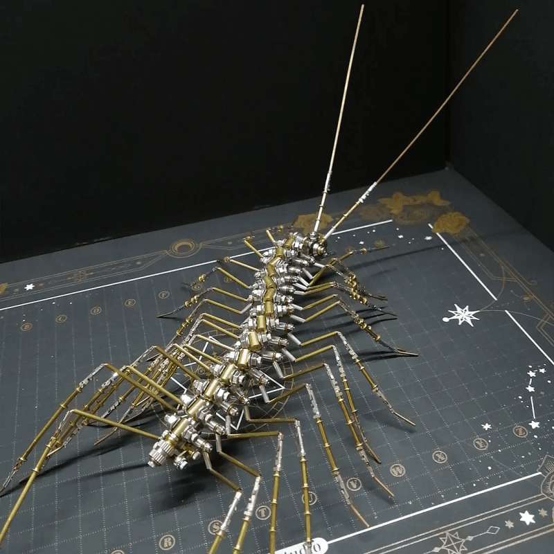 生化機械 スクティゲラ メタルモデル組立キット 昆虫アート - ビルディングブロック
