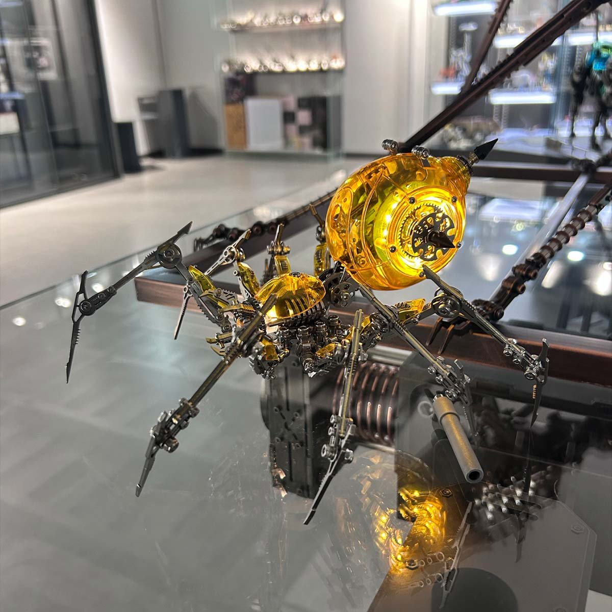 オーレックス ゴールデンエンペラーウォースパイダー 戦闘用武装メタルモデルキット