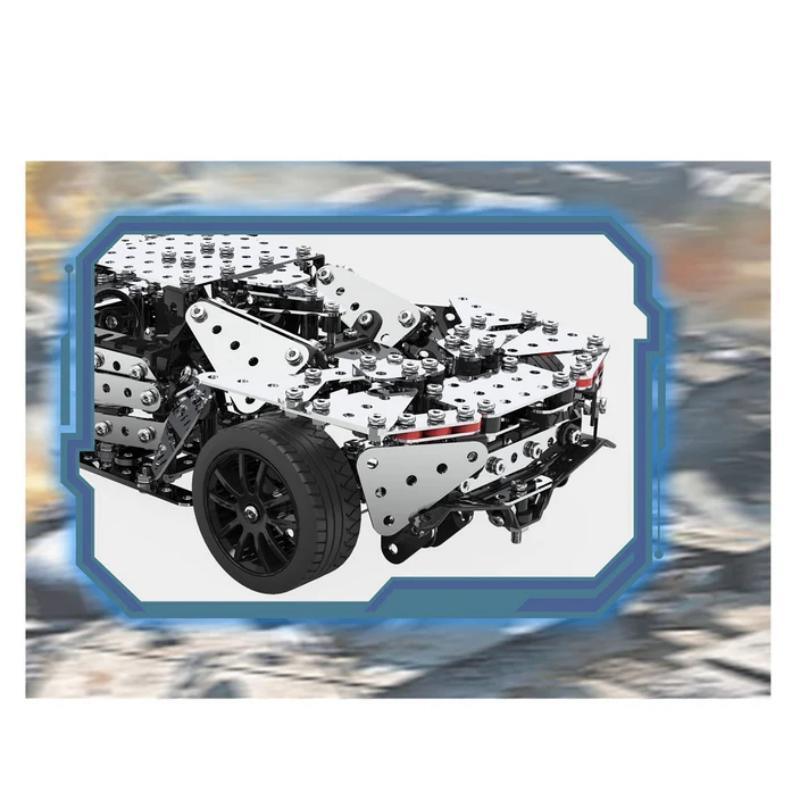 3Dメタルパズル ハイパースポーツ車両 組み立てキット DIY 機械式レーシングカーモデル SW-057 おもちゃ スポーツカー 成人子供向け - ビルディングブロック