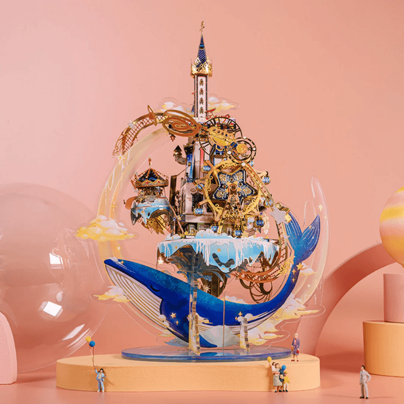 236PCS+ 3Dメタルモデル スタープレイグラウンド組立キット - ビルディングブロック