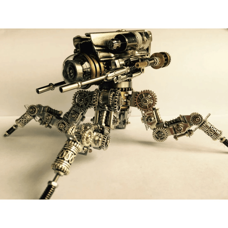 DIY 組み立て式メタルナイトメカ パズルおもちゃモデル - ビルディングブロック