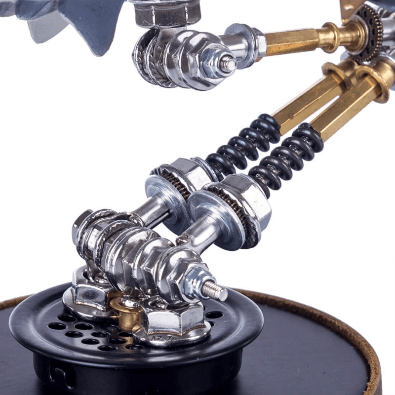 217ピース 3D 組み立て DIY メタル メカニカル シャーク バリアント ビースト パズルモデル - ビルディングブロック