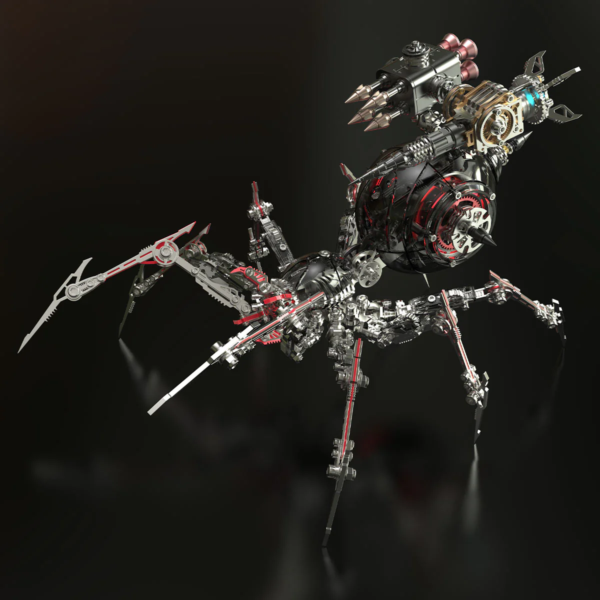 ドレッドスパイア — クリムゾン・プレデター・ウォースパイダー、武装版メタルモデルキット