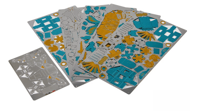 大人向けの123ピース深海のトラサメメカニカルモデルキット - ビルディングブロック