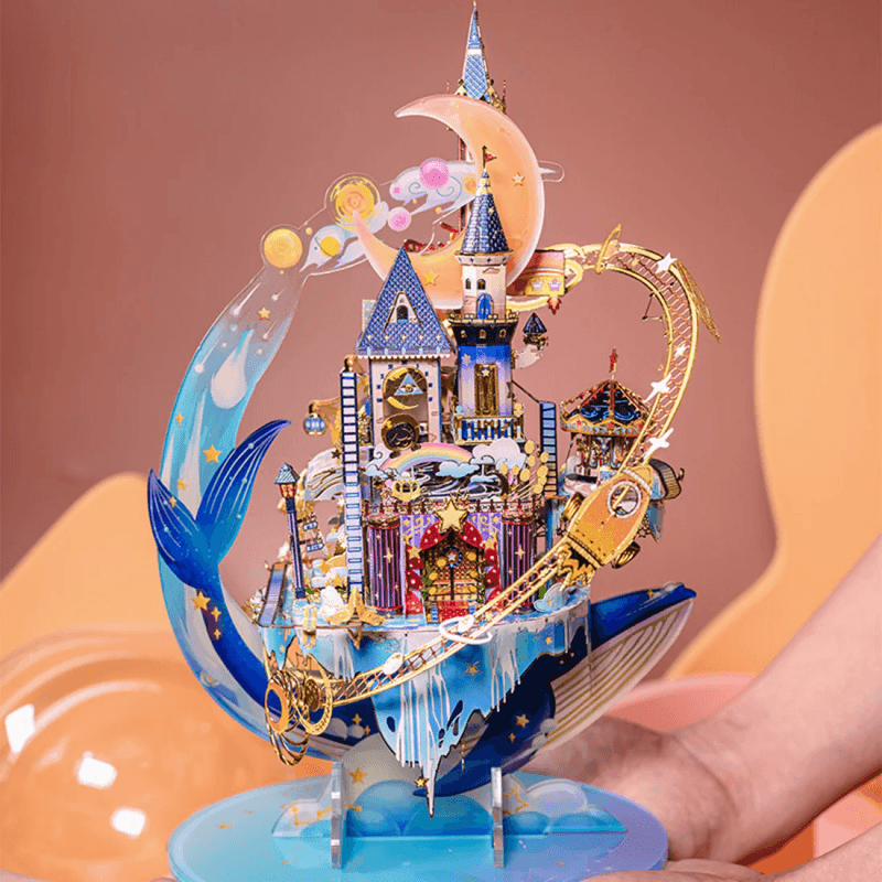 236PCS+ 3Dメタルモデル スタープレイグラウンド組立キット - ビルディングブロック