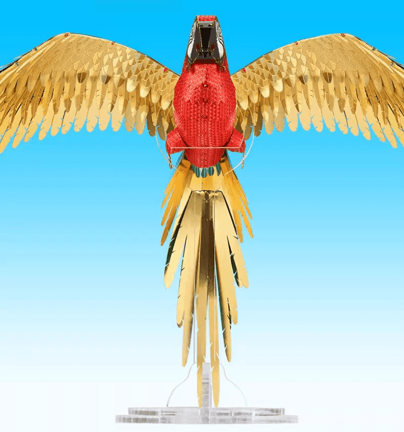 プレミアムシリ ーズ ジュビリーコンゴウ オウム 3Dメタルモデルキット - ビルディングブロック