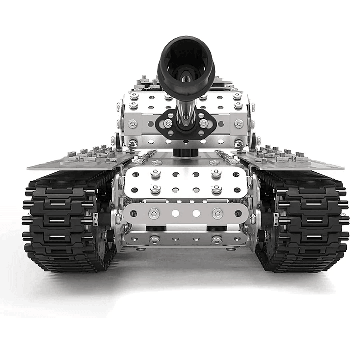 3Dメタルパズル DIYメタル 戦艦・戦闘機・戦車セット 組み立ておもちゃ 陸海空を支配するコンビネーション - 2483ピース - ビルディングブロック