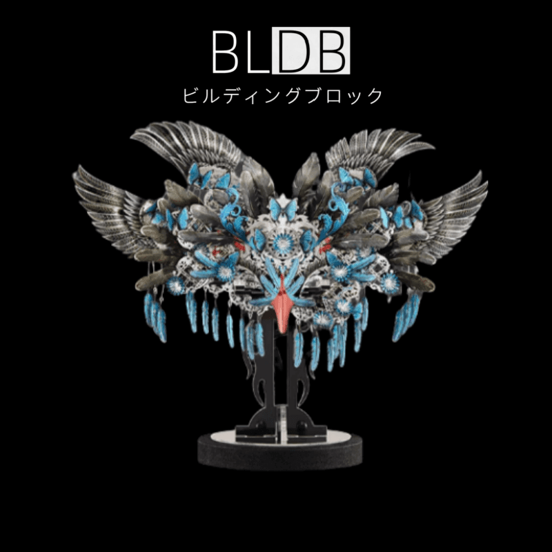 3Dメタルモデル 個性印象マスク メタリックナノパズル 組み立てキット - ビルディングブロック
