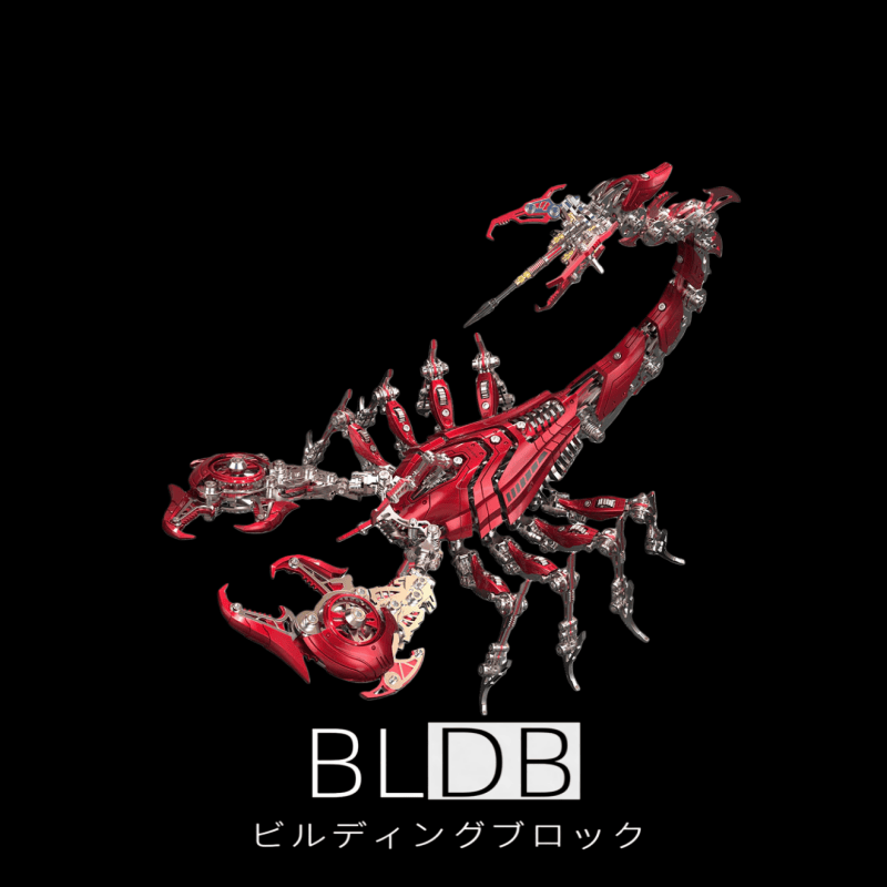 ポイズンフレーム・サイバーパンク 3Dメタル ウォー・スコーピオン