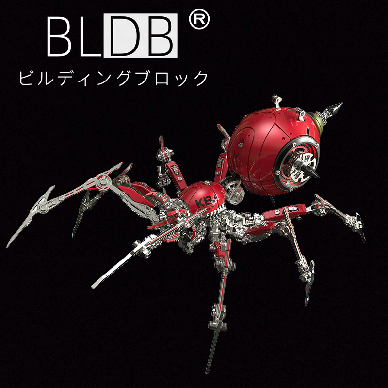 大人のための3Dスチームパンク機械戦争スパイダータランチュラスパイダーモデル構築キット
