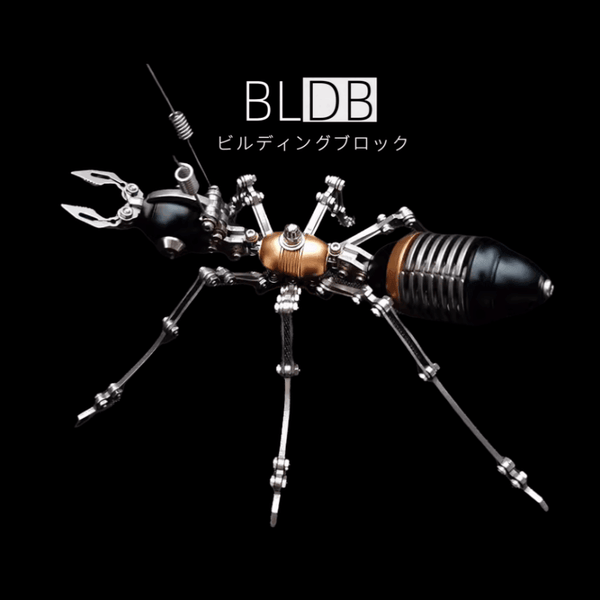 100PCS以上 プレミアムシリーズメタルワーカーアリ DIY 3Dモデル組み立てキット昆虫