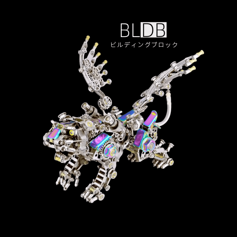 3Dスチームパンクメタル組み立てキット コーニングタイガー タイガーモデル DIYビルディングブロック - ビルディングブロック