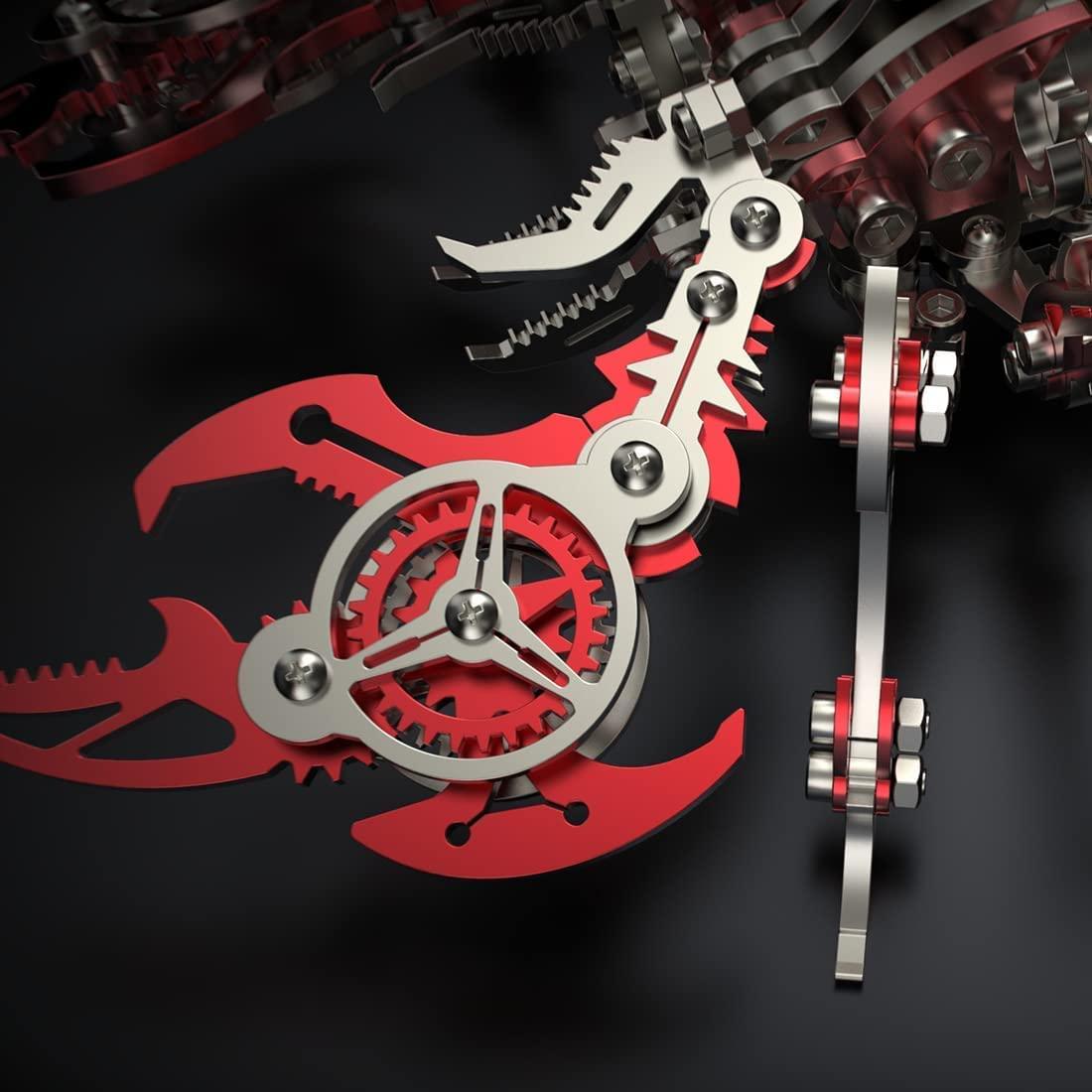 3D メタルパズルキット – 454ピース – 組み立てモデル – 約4時間で組み立て可能 – ギフトや飾り物に最適 - ビルディングブロック