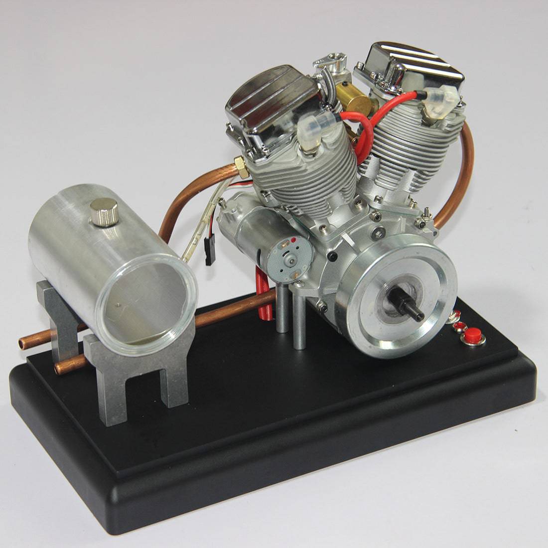 CISON FG-VT9エンジン模型への燃料タンク装着例