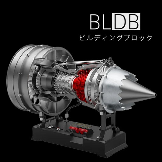 DM121電動デュアルスプール・ターボファンエンジン模型