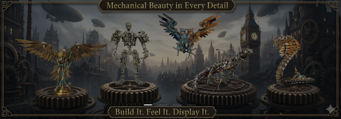 初心者向け金属3Dモデルキット5選｜組み立て方・工具・コツを解説