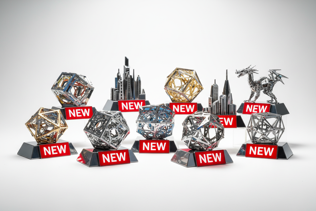 新着3D金属パズル 最新メタルモデル 新商品入荷