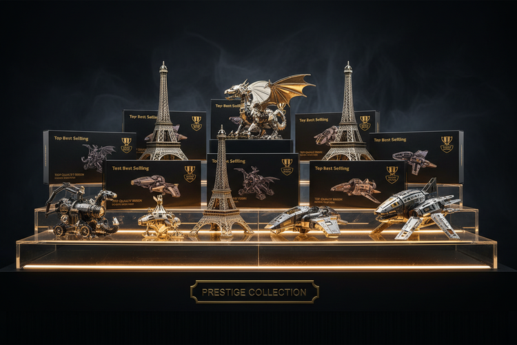 人気3D金属パズル ベストセラー ランキング上位メタルモデル