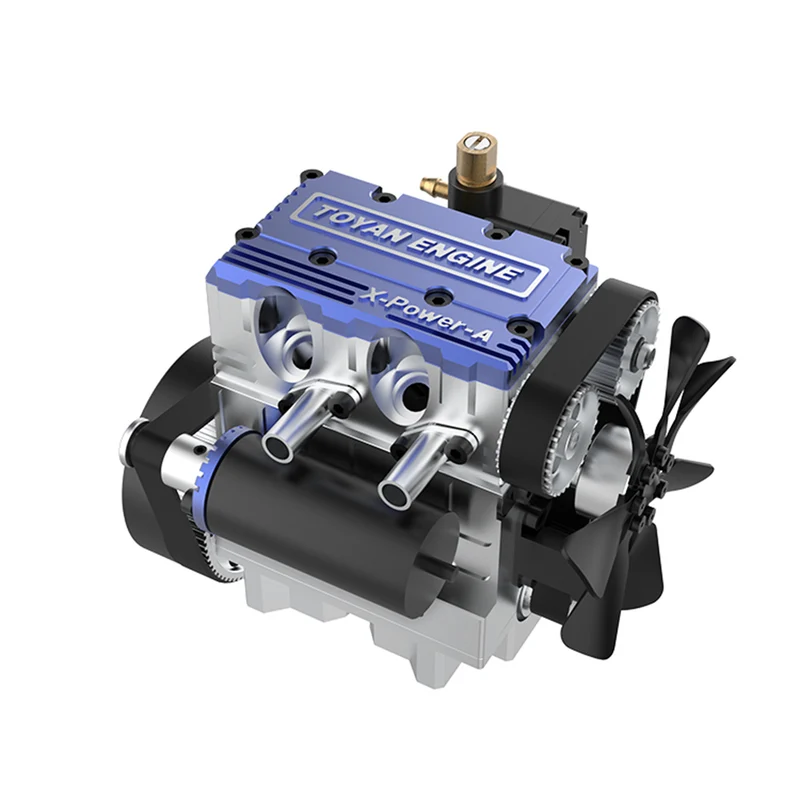 TOYAN FS-L200W 7cc 水冷2気筒4ストローク メタノールエンジン DIYキット