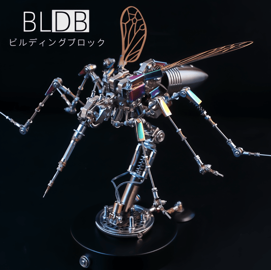 突然変異体の蚊の金属の潮の演劇の困惑の蚊の3D立体的な困惑のモデル創造的なシミュレーションの昆虫の装飾品 - ビルディングブロック