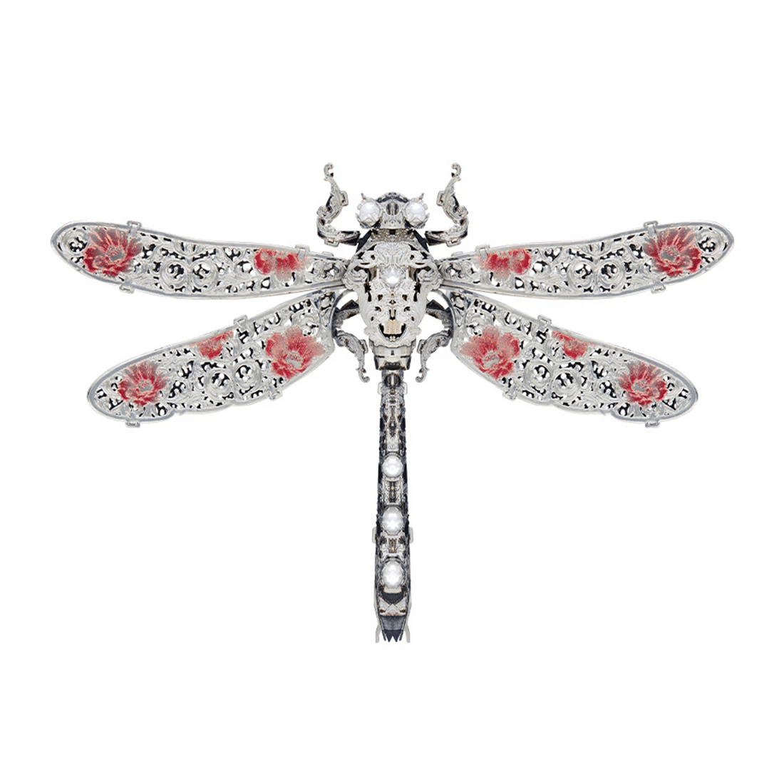 大人のための昆虫採集 完成版 シルバー製 タイタック、ブローチ 大人の 大人のための昆虫採集 完成版 シルバー製 タイタック、ブローチ 大人の