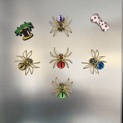 精密金属パーツで作る3D蜘蛛