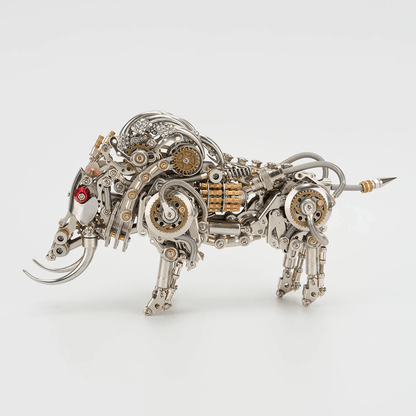 鉄の牙を持つイノシシ 3D金属モデルキット大人向け高難度パズル（1100ピース）