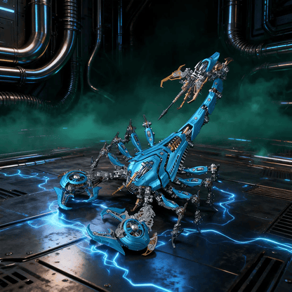 ポイズンフレーム・サイバーパンク 3Dメタル ウォー・スコーピオン モデルキット（1073ピース）