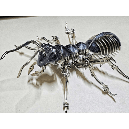 3Dメタルパズル ブラックアント 組立式昆虫モデルキット（310個以上のパーツ）