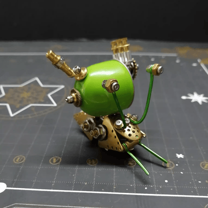 カラフルなスチームパンクのカタツムリ3D自作メタル昆虫キット