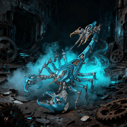 ポイズンフレーム・サイバーパンク 3Dメタル ウォー・スコーピオン モデルキット（1073ピース）