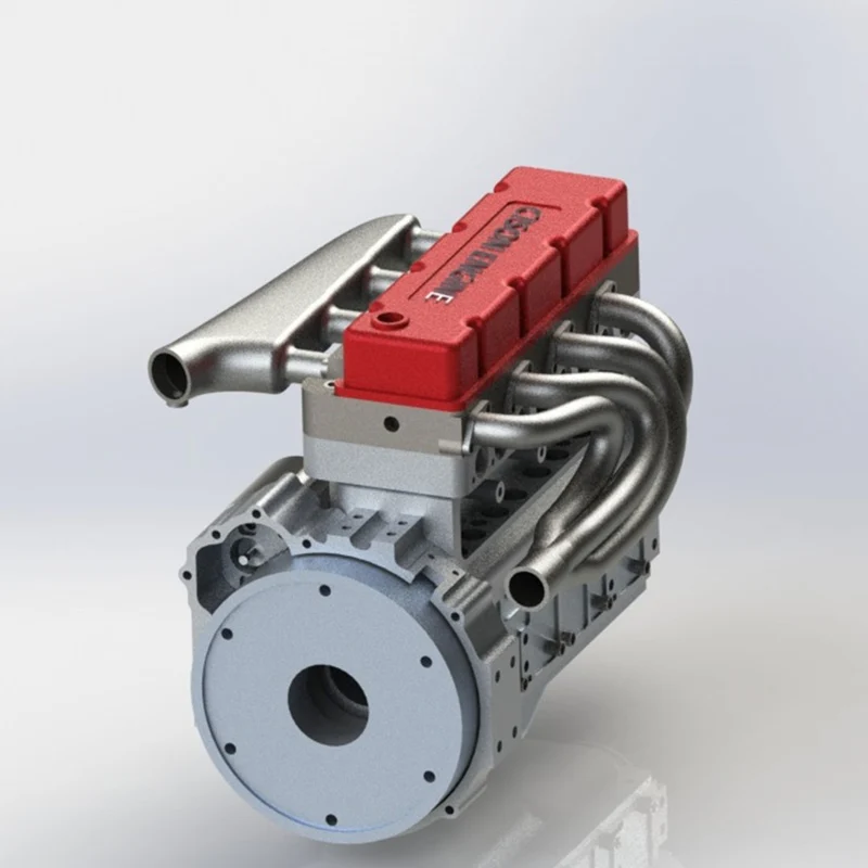 CISON L4-175-OHV 17.5cc 直列4気筒 ガソリンエンジン模型｜4ストローク OHV 水冷式