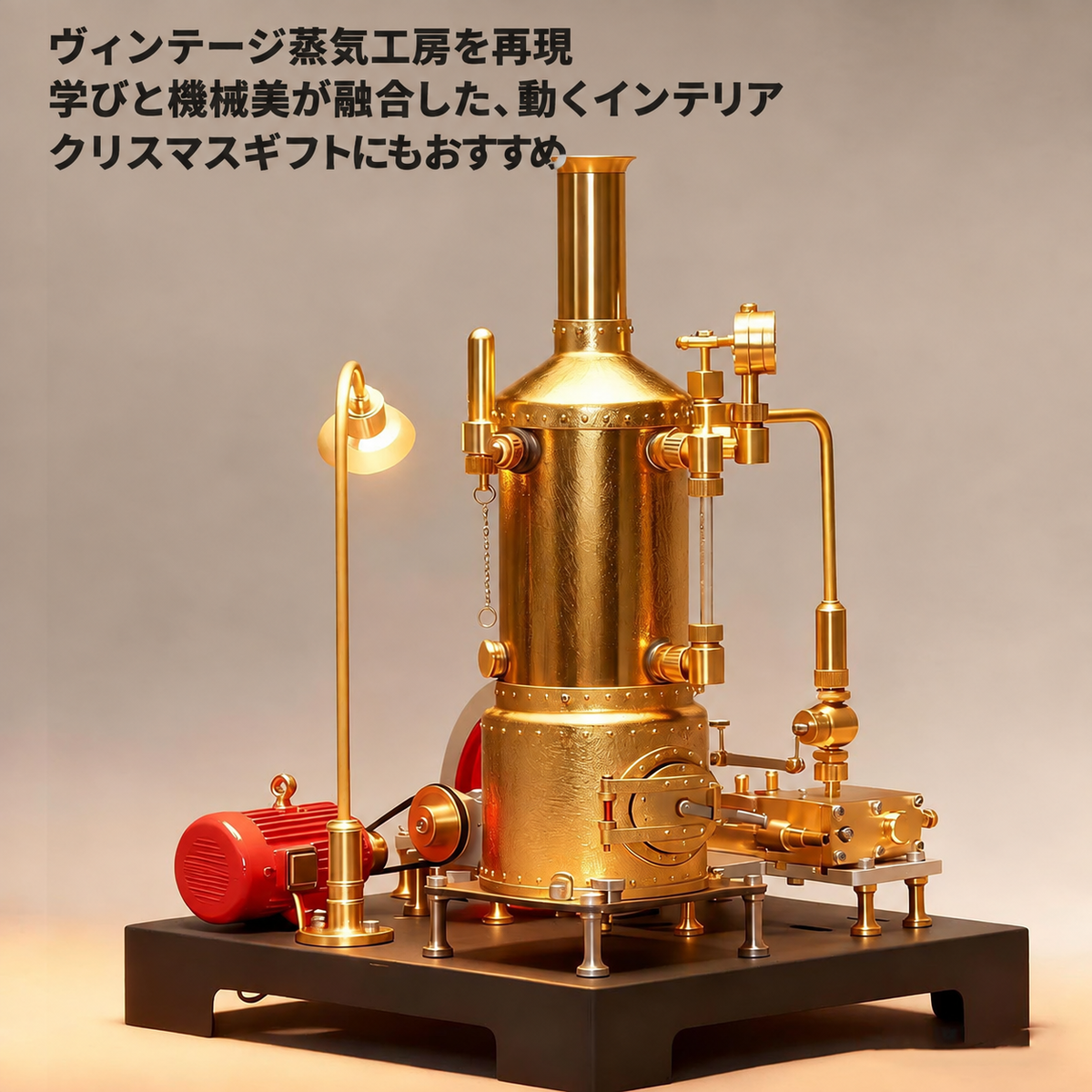 RETROL SE-03の発電機からランプへ電力を送る接続部