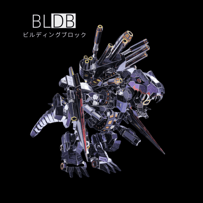 ティラノサウルス・レックス 318ピース LED付き3D金属キット