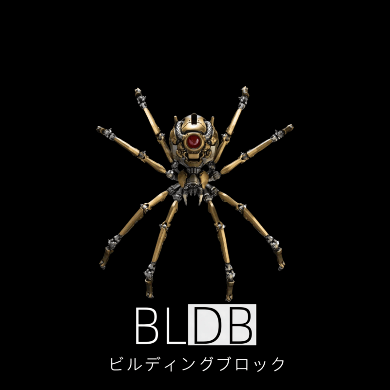 BLDBメカニカルスパイダー模型