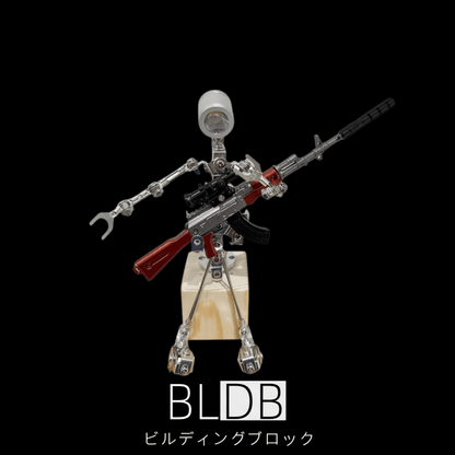 BLDB-メタル装甲ランプマンモデル全体像