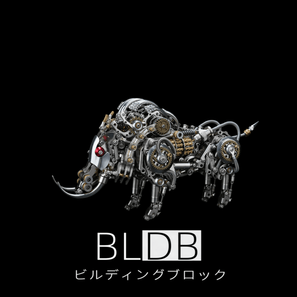 精密金属模型 鉄牙イノシシ 1100ピース 高難易度 大人向けメタル組立キット 動物 コレクション