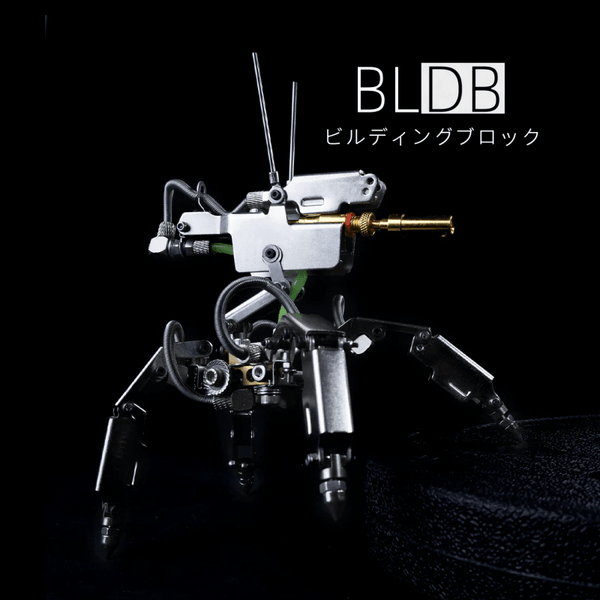 MINI-1 三脚未来メカロボット 200ピース以上 3D金属キット