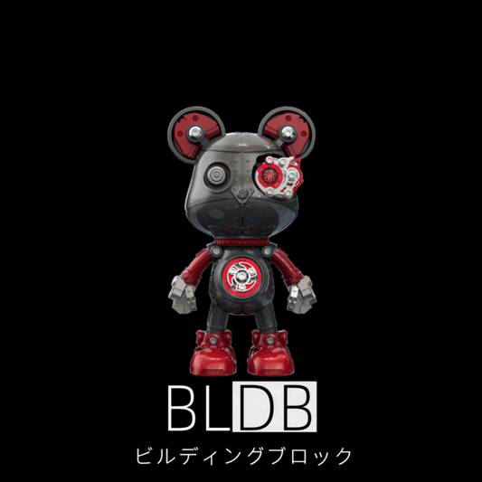 サイボーグ・バイオレンスベア 3D金属パズルモデル組立キット 高級デスクトップトイ