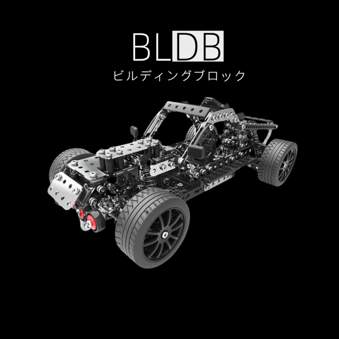 ステンレス製3D金属模型 オフロード車 618ピース DIY組み立て 大人・子供向け ホビー