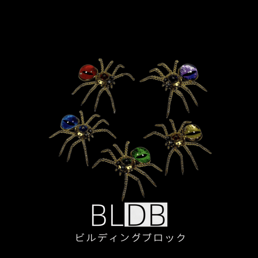 BLDB-スチームパンク風ギア機構蜘蛛モデル