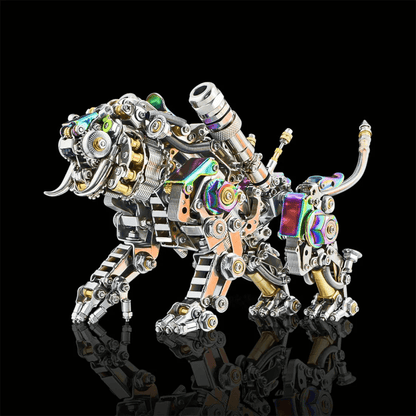 フォーチュンタイガー700PCS+ 3D メタル組立モデル 動物シリーズ