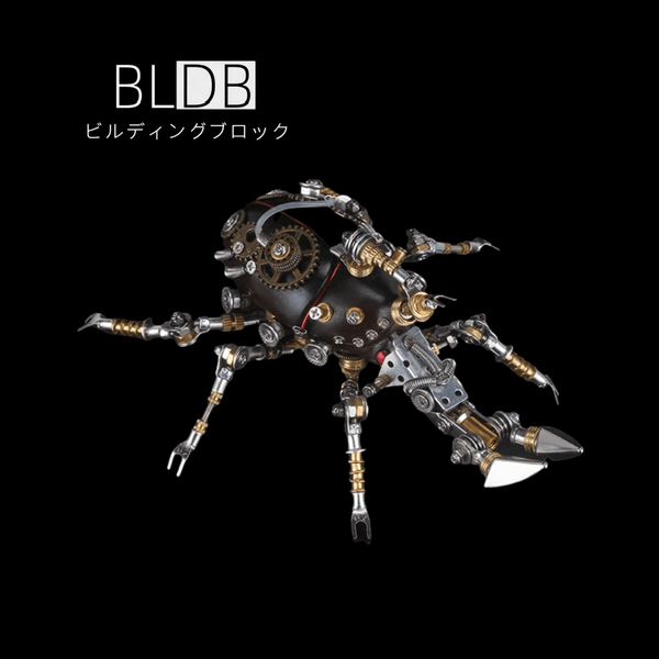 カブトムシ 324ピース 可動3D金属DIY組み立てキット